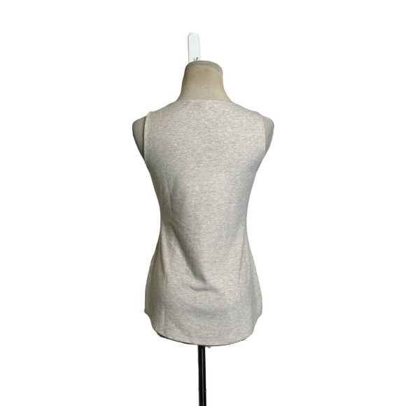 White House Black Market oatmeal tank top size XSP - Picture 3 of 8